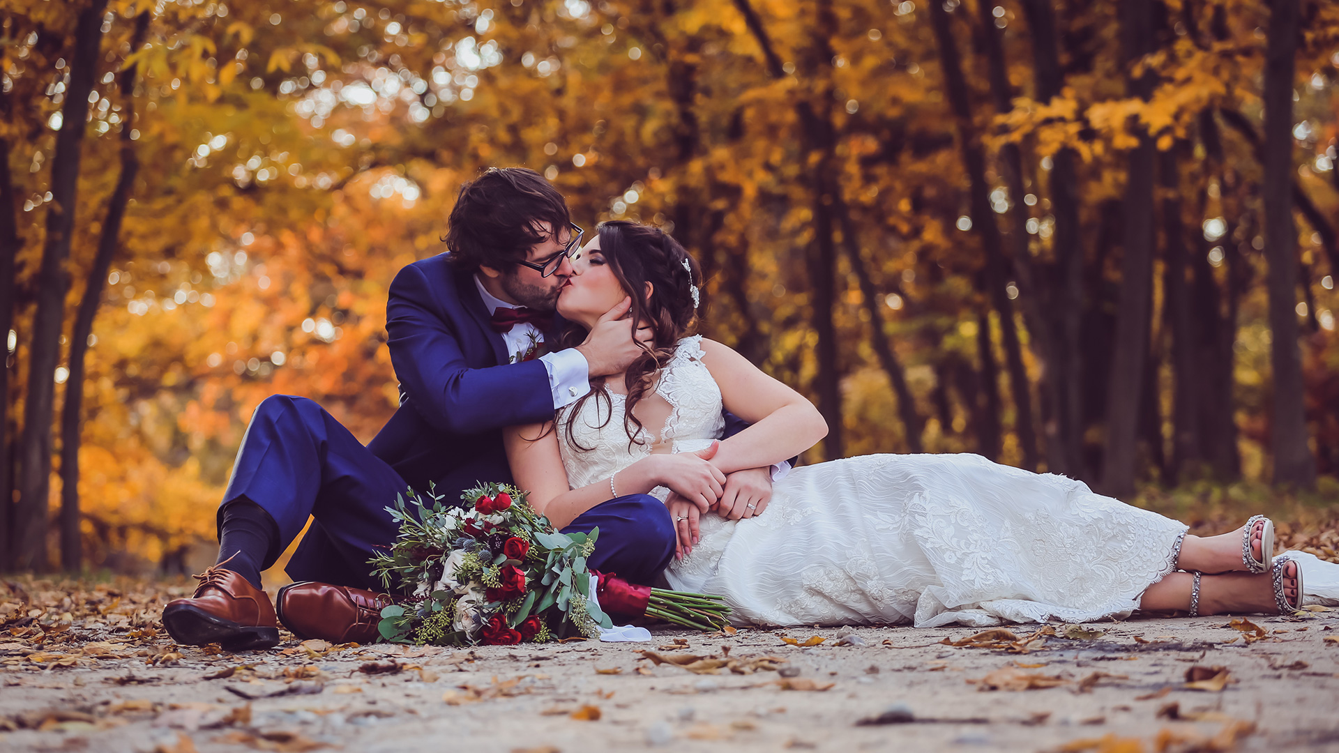 Fall Wedding in Des Moines Iowa
